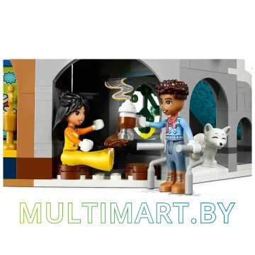 Конструктор LEGO Friends 41756 Каникулы: Лыжная трасса и кафе картинка 7